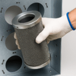 Silindirik Kartuş Filtre Tavası